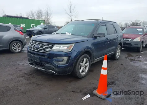 2016 Ford Explorer Xlt z USA, uszkodzony, nr VIN 1FM5K8D89GGC10575